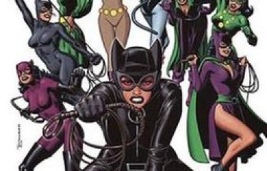 Caartoon comic images of Catwoman