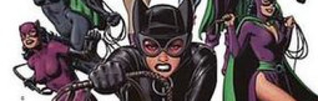 Caartoon comic images of Catwoman